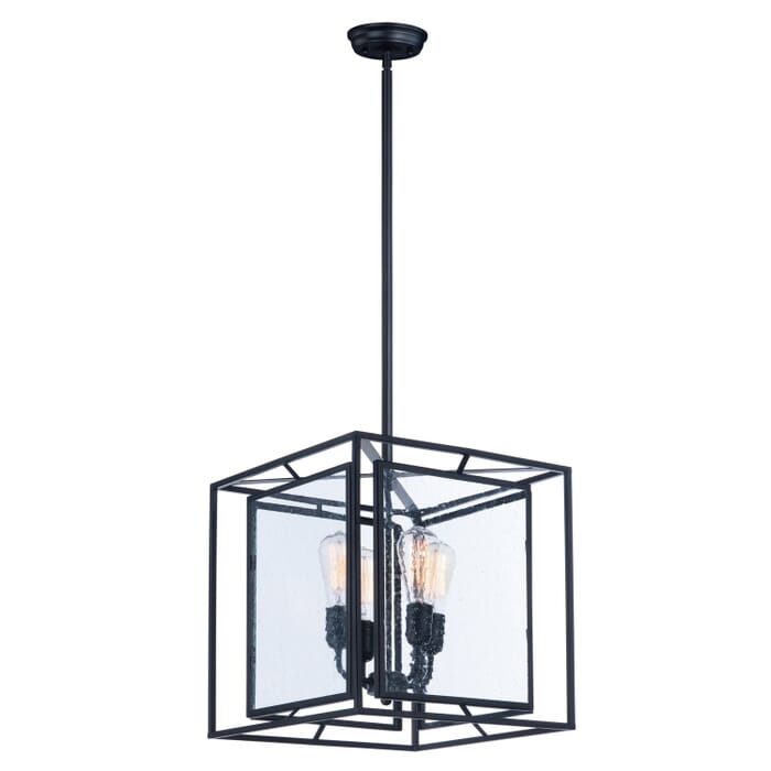 Era 4-Light LED Pendant in Black Era 4-Light LED Pendant in Black