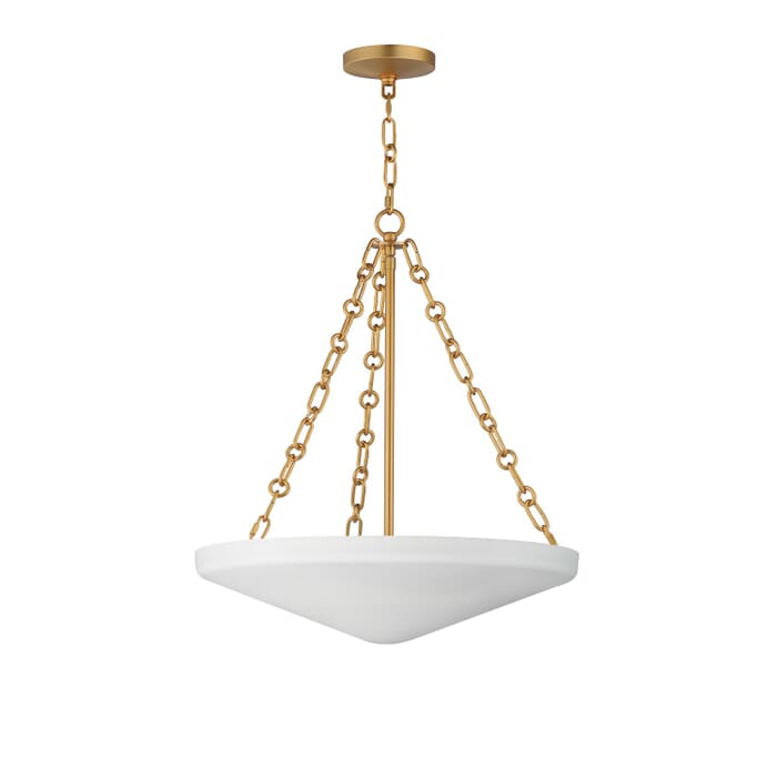 Artemis 4-Light Pendant in Natural Aged Brass Artemis 4-Light Pendant in Natural Aged Brass