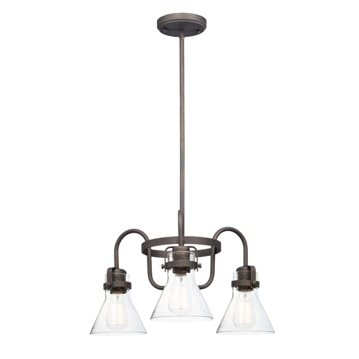 Seafarer 3-Light LED Chandelier in Oil Rubbed Bronze Seafarer 3-Light LED Chandelier in Oil Rubbed Bronze