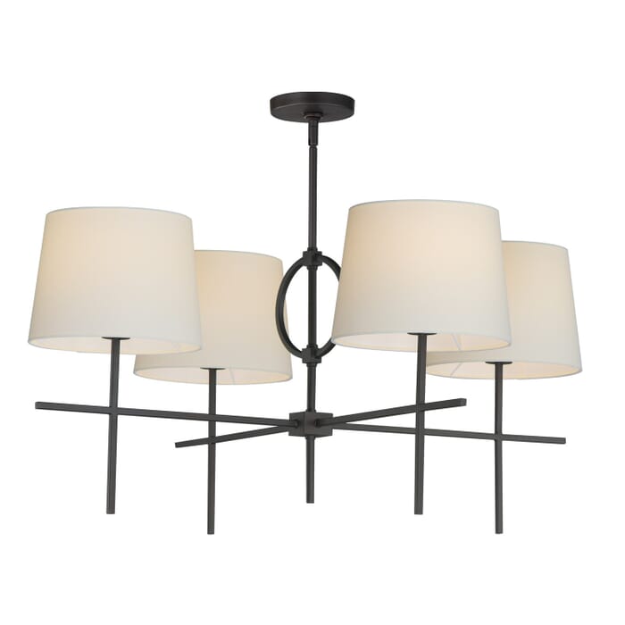 Paoli 4-Light Pendant in Charcoal Bronze Paoli 4-Light Pendant in Charcoal Bronze