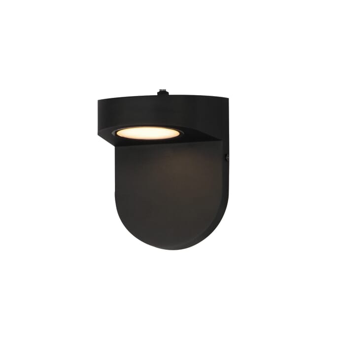 LEDge 1-Light LED Outdoor Wall Sconce in Black LEDge 1-Light LED Outdoor Wall Sconce in Black