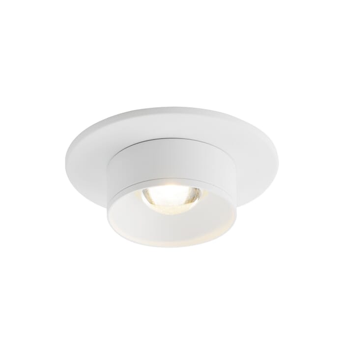 Caldera 1-Light LED Flush Mount in White Caldera 1-Light LED Flush Mount in White