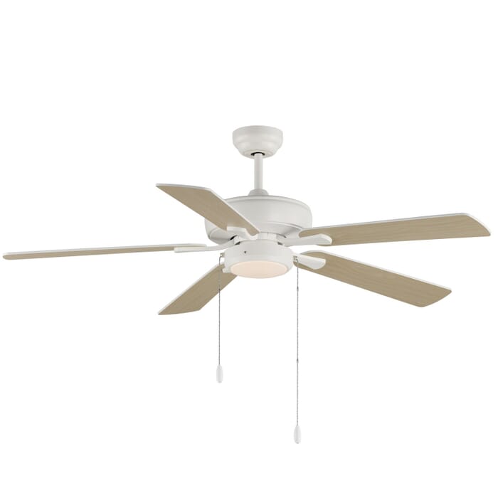 Super-Max 1-Light 52" Hanging Ceiling Fan in Matte White Super-Max 1-Light 52" Hanging Ceiling Fan in Matte White