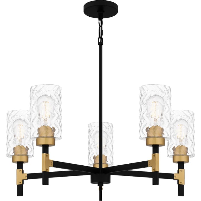 Five Light Chandelier by Quoizel Five Light Chandelier by Quoizel