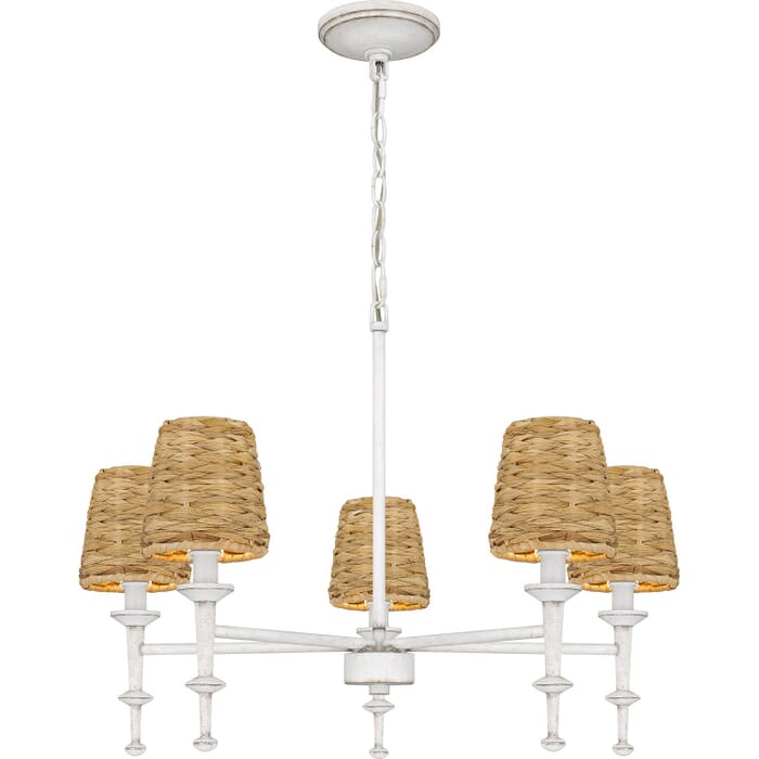 Five Light Chandelier by Quoizel Five Light Chandelier by Quoizel