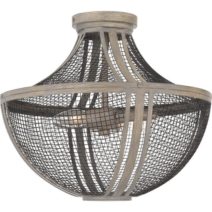 Two Light Semi Flush Mount by Quoizel Two Light Semi Flush Mount by Quoizel
