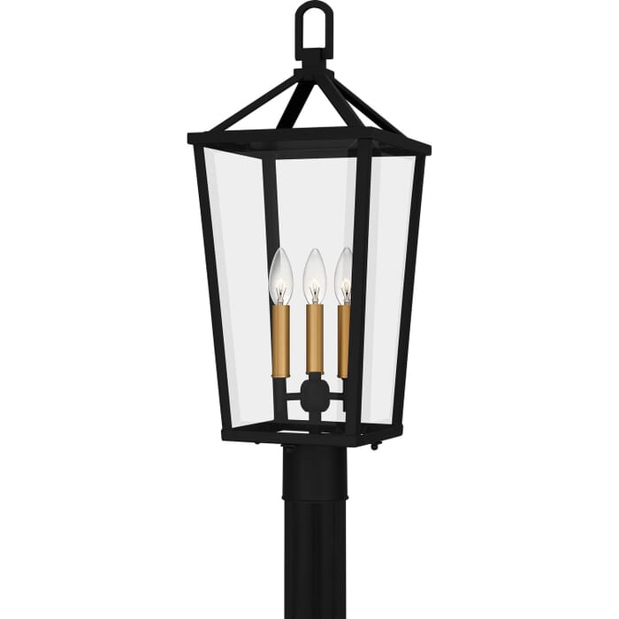 Three Light Outdoor Post Mount by Quoizel Three Light Outdoor Post Mount by Quoizel