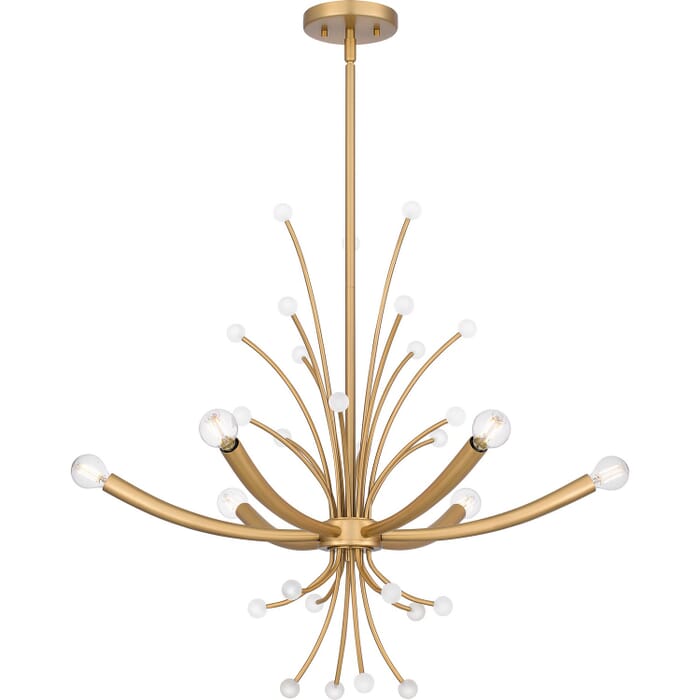 Six Light Chandelier by Quoizel Six Light Chandelier by Quoizel