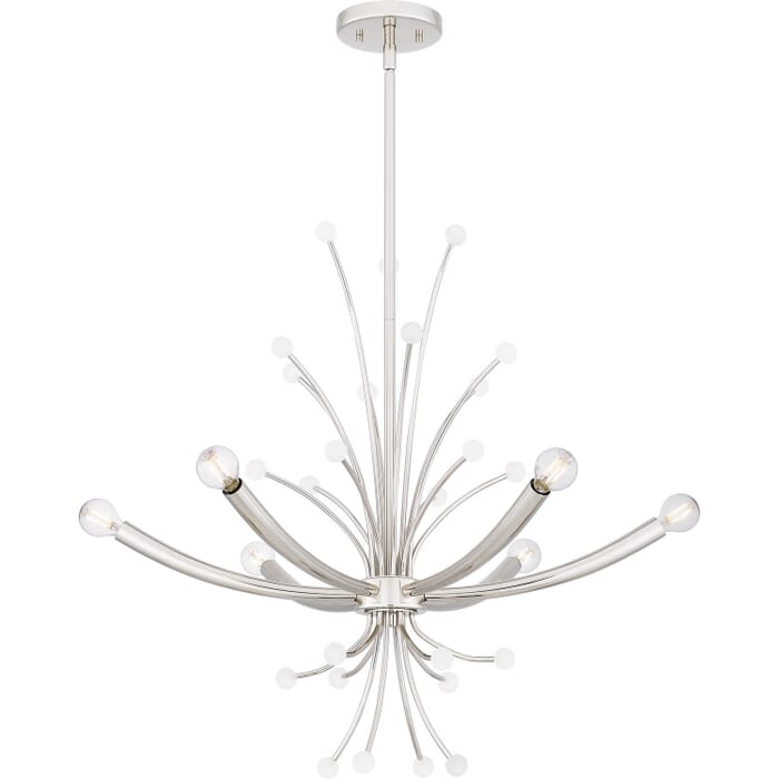 Six Light Chandelier by Quoizel Six Light Chandelier by Quoizel