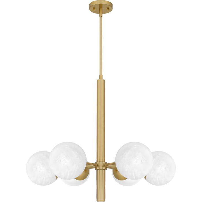 Six Light Chandelier by Quoizel Six Light Chandelier by Quoizel