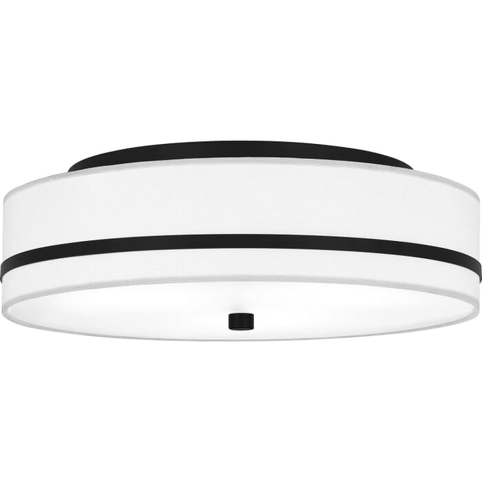 Three Light Flush Mount by Quoizel Three Light Flush Mount by Quoizel