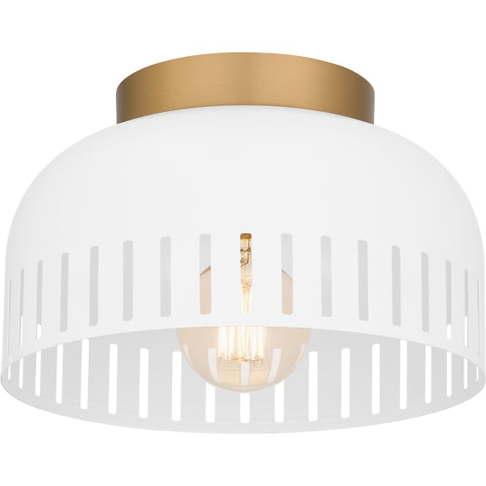 One Light Flush Mount by Quoizel One Light Flush Mount by Quoizel