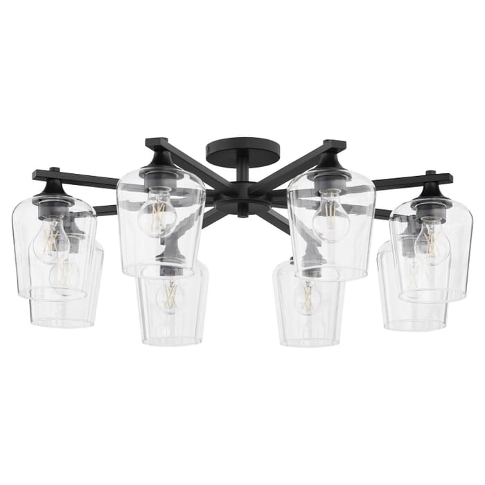 Eight Light Ceiling Mount by Quorum Eight Light Ceiling Mount by Quorum