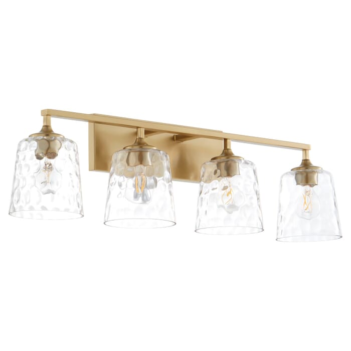 Four Light Vanity by Quorum Four Light Vanity by Quorum