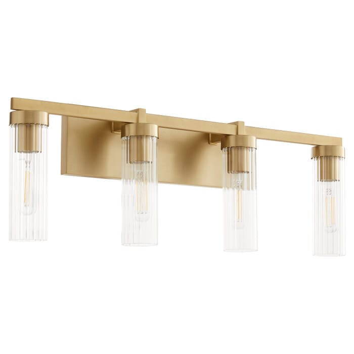 Four Light Vanity by Quorum Four Light Vanity by Quorum