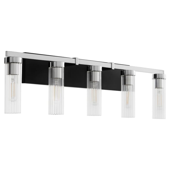 Five Light Vanity by Quorum Five Light Vanity by Quorum