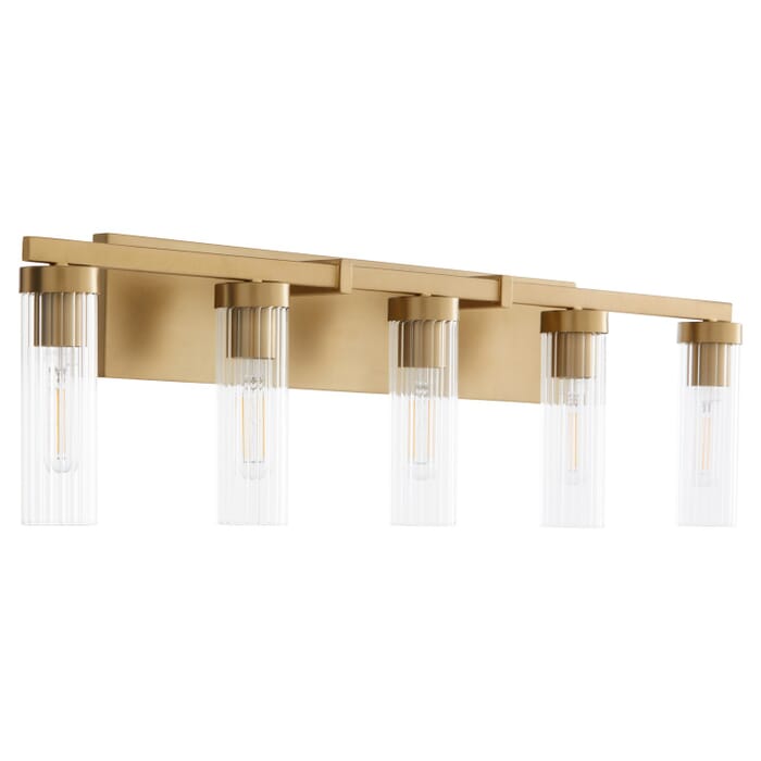 Five Light Vanity by Quorum Five Light Vanity by Quorum