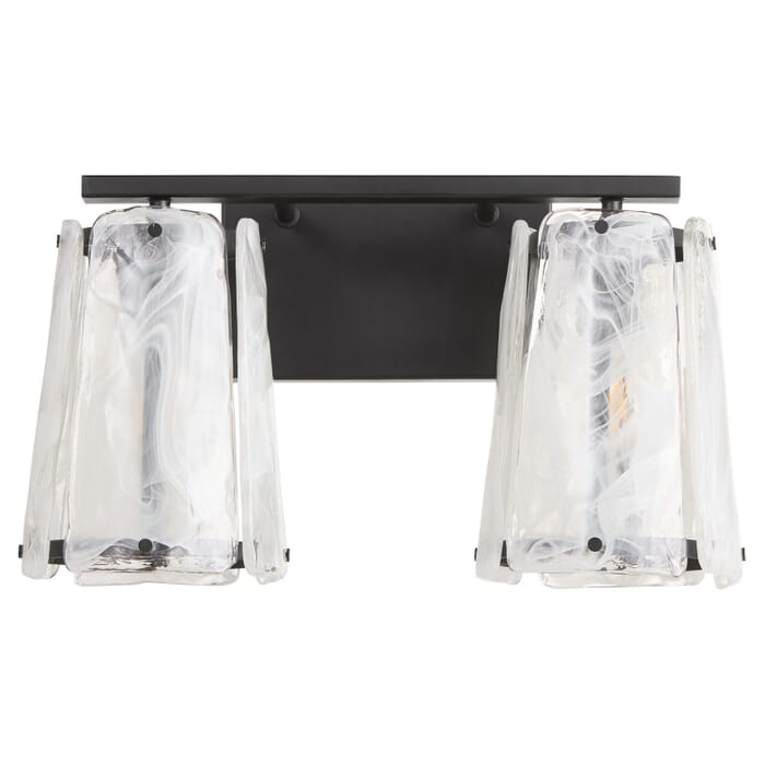 Two Light Vanity by Quorum Two Light Vanity by Quorum
