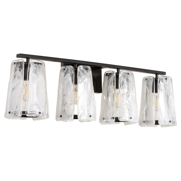 Four Light Vanity by Quorum Four Light Vanity by Quorum