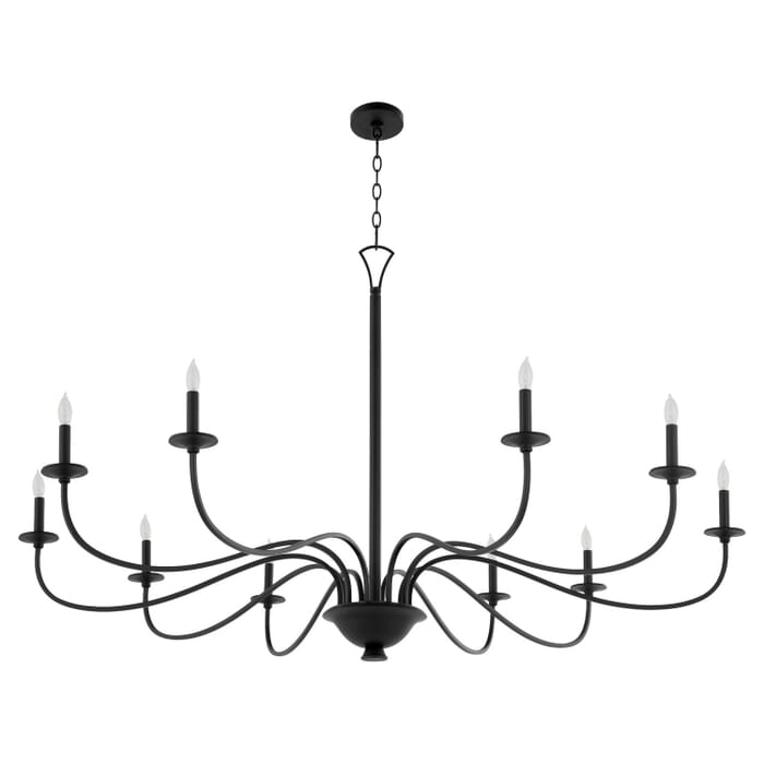 Ten Light Chandelier by Quorum Ten Light Chandelier by Quorum