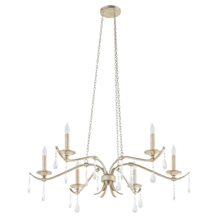 Six Light Chandelier by Quorum Six Light Chandelier by Quorum