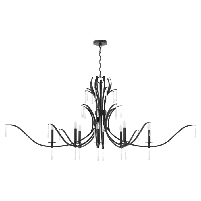 Eight Light Chandelier by Quorum Eight Light Chandelier by Quorum