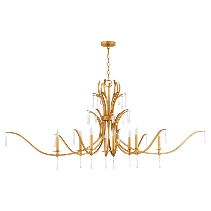 Eight Light Chandelier by Quorum Eight Light Chandelier by Quorum