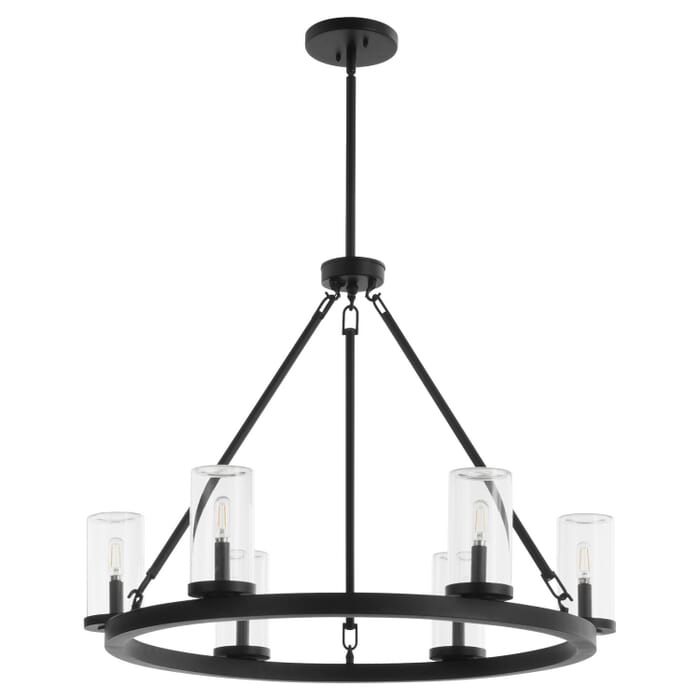 Six Light Chandelier by Quorum Six Light Chandelier by Quorum