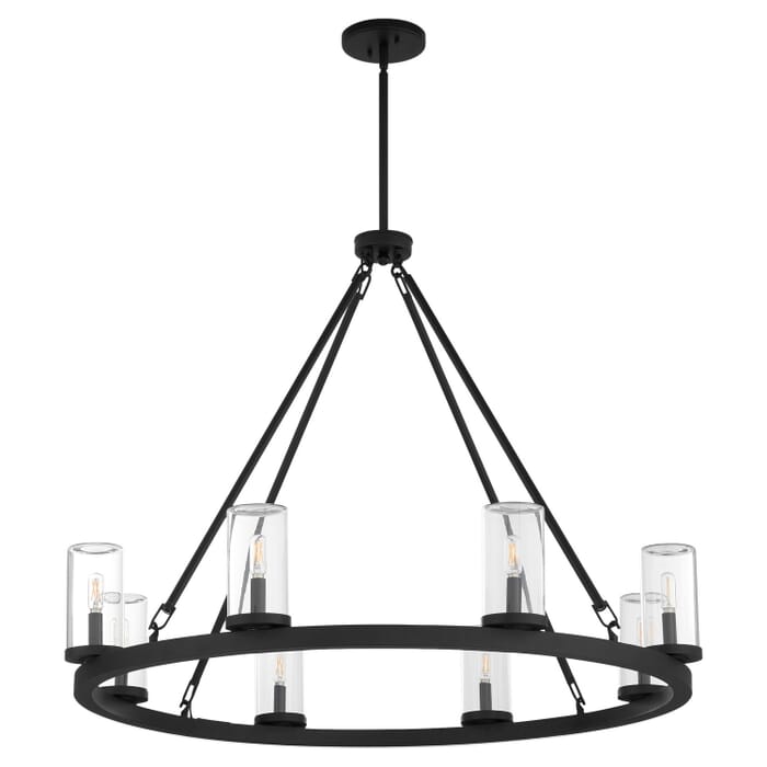 Eight Light Chandelier by Quorum Eight Light Chandelier by Quorum