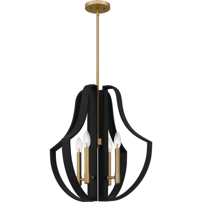 Four Light Pendant by Quoizel Four Light Pendant by Quoizel