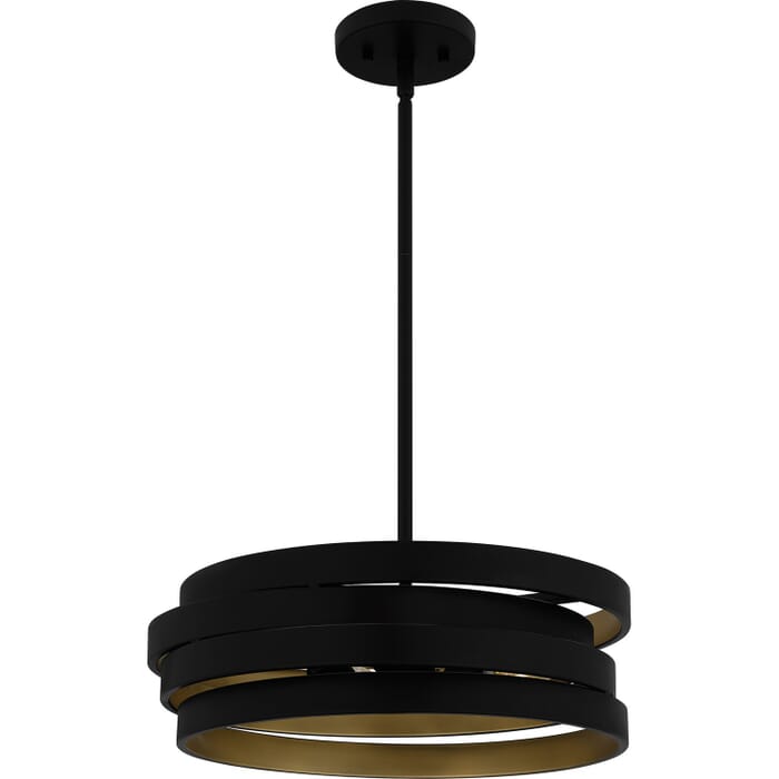 Three Light Pendant by Quoizel Three Light Pendant by Quoizel