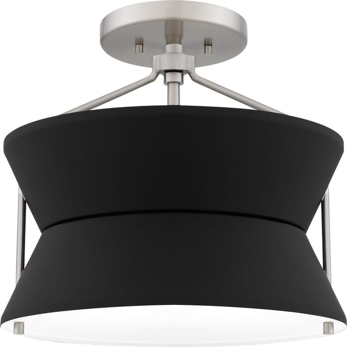 Two Light Semi Flush Mount by Quoizel Two Light Semi Flush Mount by Quoizel