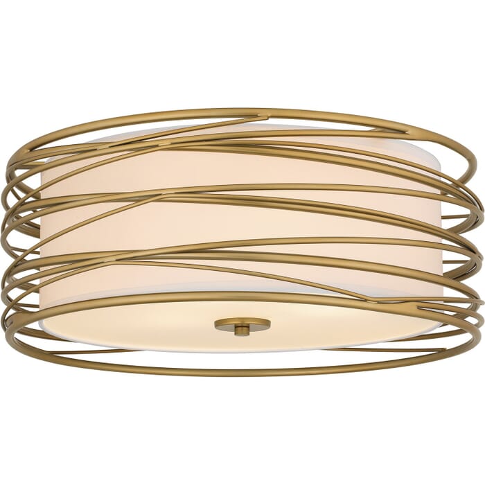 Three Light Semi Flush Mount by Quoizel Three Light Semi Flush Mount by Quoizel