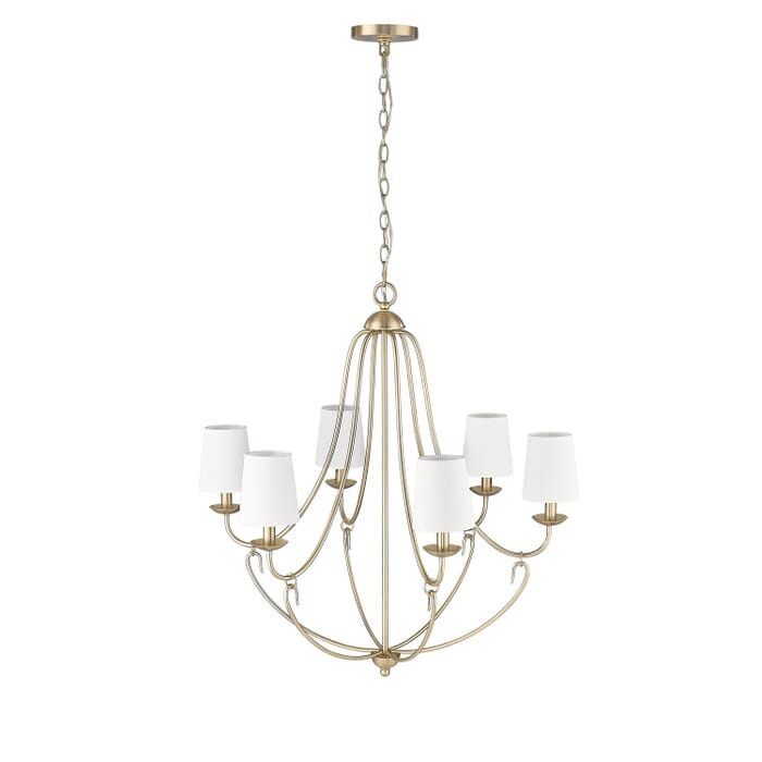 Six Light Chandelier by Millennium Six Light Chandelier by Millennium
