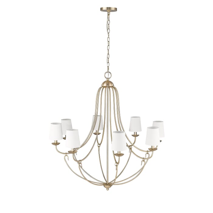 Eight Light Chandelier by Millennium Eight Light Chandelier by Millennium