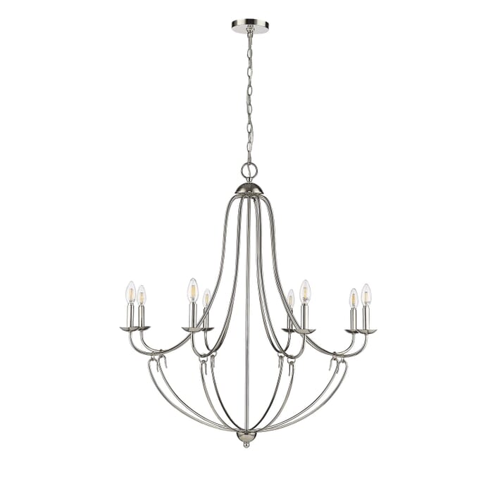 Eight Light Chandelier by Millennium Eight Light Chandelier by Millennium