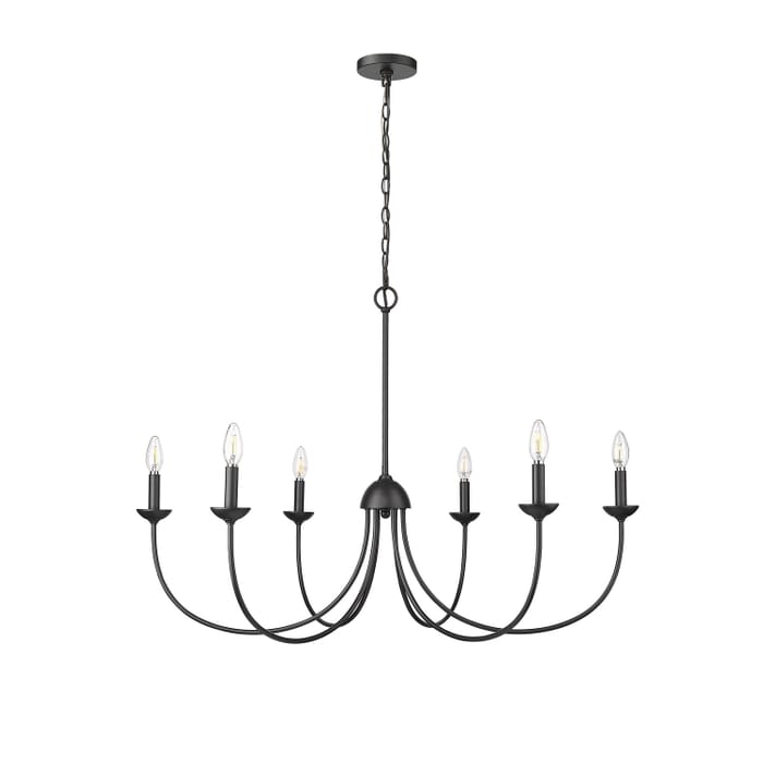 Six Light Chandelier by Millennium Six Light Chandelier by Millennium