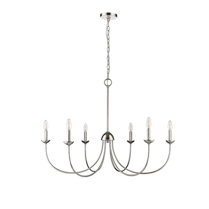 Six Light Chandelier by Millennium Six Light Chandelier by Millennium