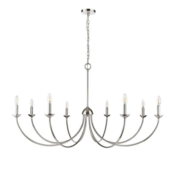 Eight Light Chandelier by Millennium Eight Light Chandelier by Millennium