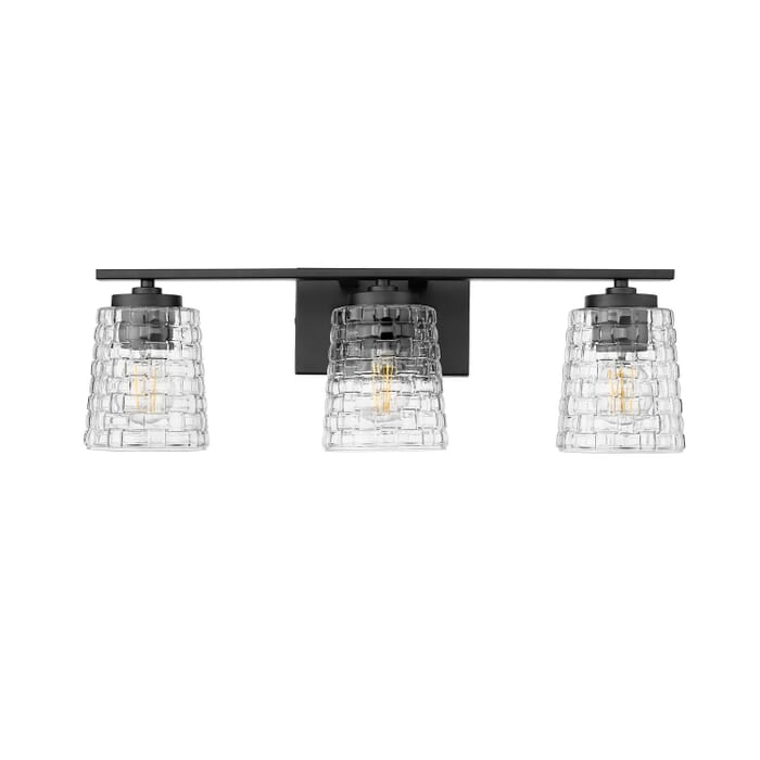 Three Light Vanity by Millennium Three Light Vanity by Millennium