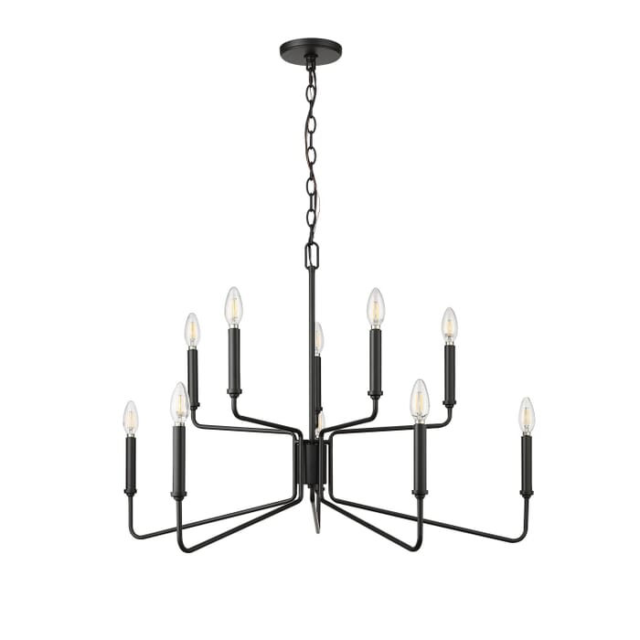 Ten Light Chandelier by Millennium Ten Light Chandelier by Millennium