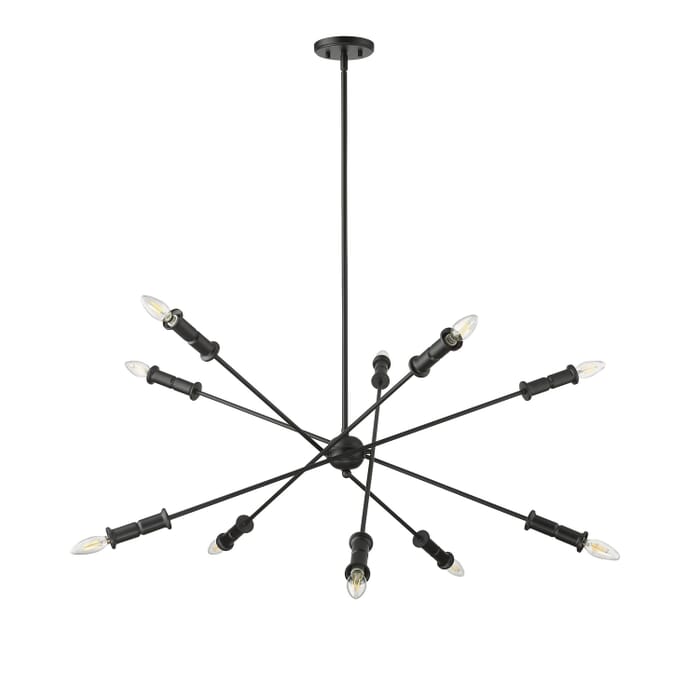 Ten Light Chandelier by Millennium Ten Light Chandelier by Millennium