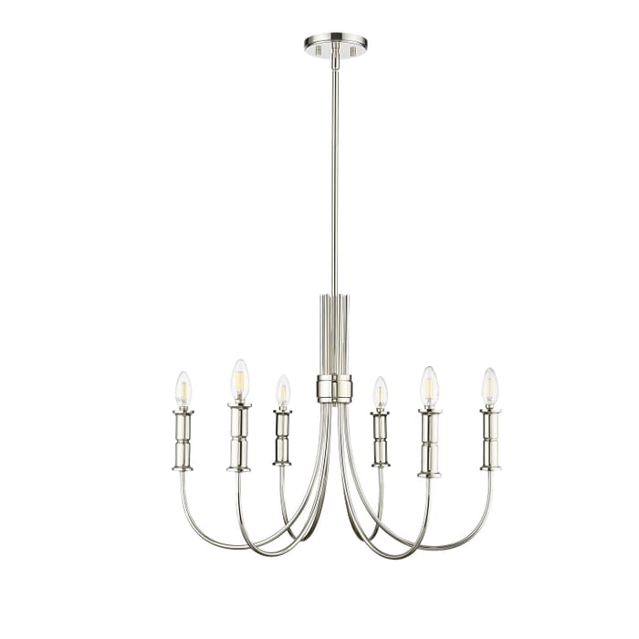 Six Light Chandelier by Millennium Six Light Chandelier by Millennium