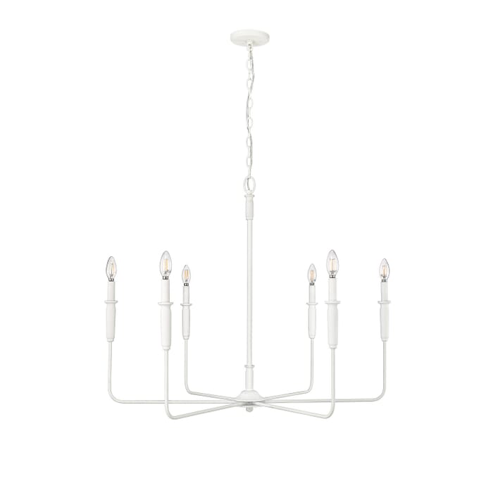 Six Light Chandelier by Millennium Six Light Chandelier by Millennium