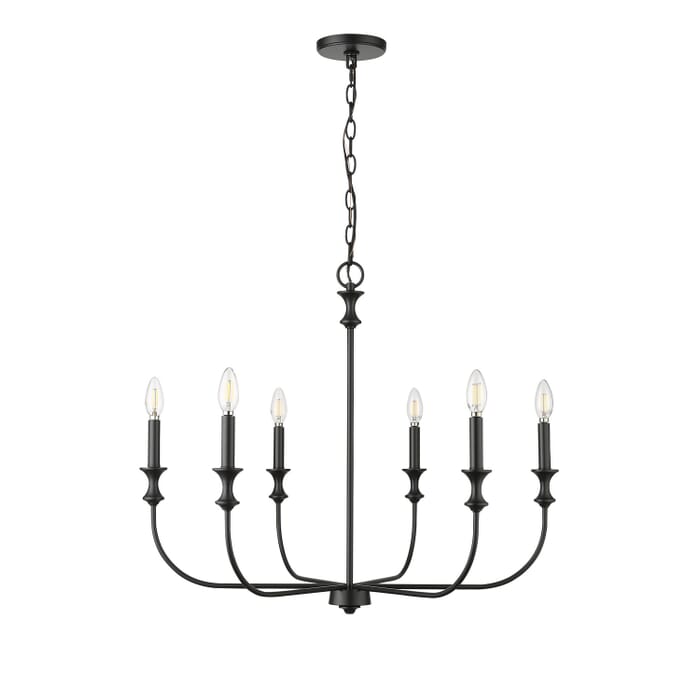Six Light Chandelier by Millennium Six Light Chandelier by Millennium