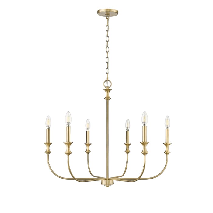 Six Light Chandelier by Millennium Six Light Chandelier by Millennium
