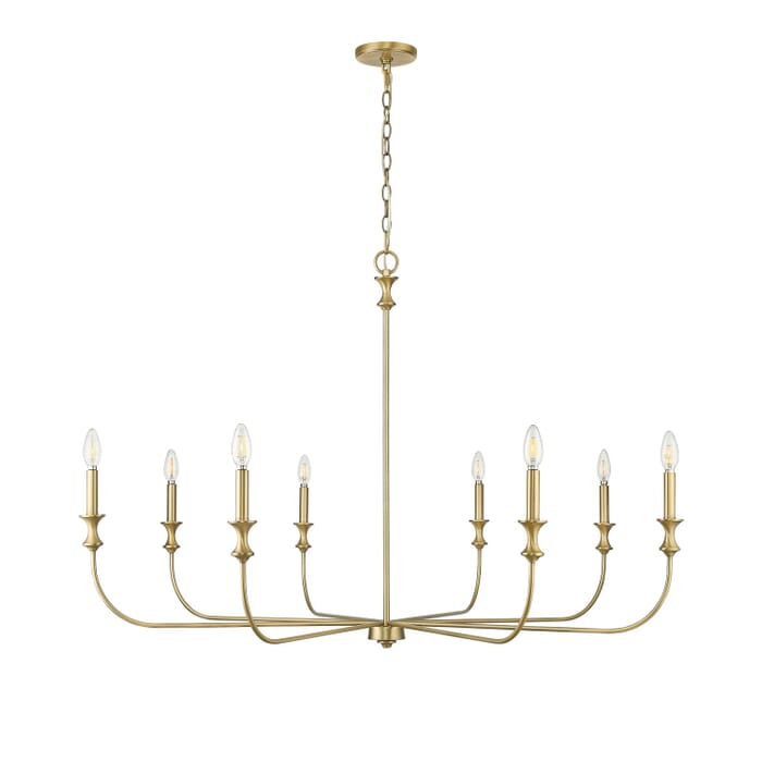 Eight Light Chandelier by Millennium Eight Light Chandelier by Millennium