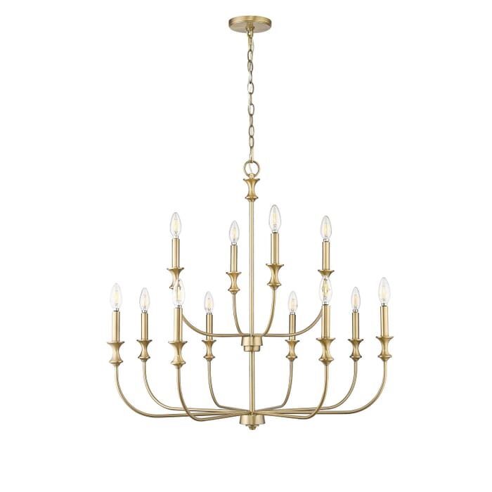 12 Light Chandelier by Millennium 12 Light Chandelier by Millennium