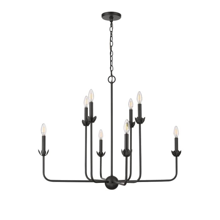 Eight Light Chandelier by Millennium Eight Light Chandelier by Millennium