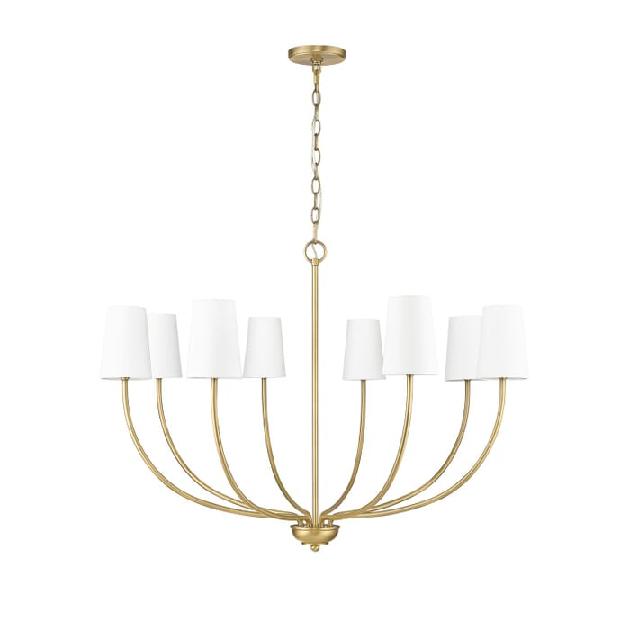 Eight Light Chandelier by Millennium Eight Light Chandelier by Millennium